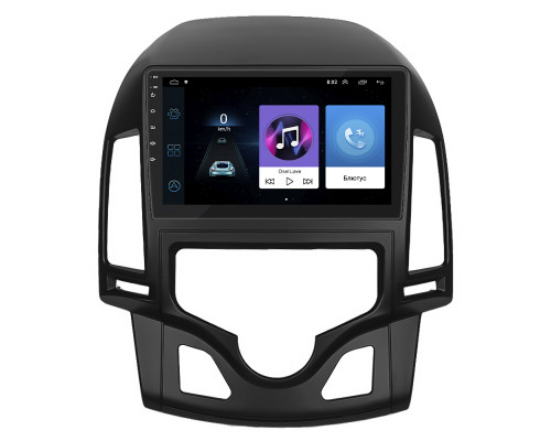 Штатная магнитола Lesko для Hyundai i30 I Рестайлинг 2010-2012 экран 9" 1/16Gb Wi-Fi GPS Base