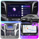 Штатная магнитола Lesko для Hyundai i30 II 2011-2015 экран 9" 2/32Gb CarPlay 4G Wi-Fi GPS Prime
