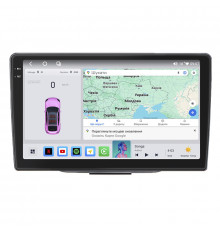 Штатная магнитола Lesko для Hyundai i30 II 2011-2015 экран 9" 4/64 QLED CarPlay 4G Wi-Fi GPS 360 Prime