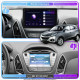 Штатная магнитола Lesko для Hyundai ix35 I 2010-2013 экран 10" 6/128Gb 4G Wi-Fi GPS Top