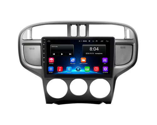 Штатная магнитола Lesko для Hyundai Matrix I Рестайлинг 2 2008-2010 экран 9" 2/32Gb Wi-Fi GPS Base