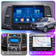 Штатная магнитола Lesko для Hyundai Santa Fe II 2005-2010 экран 9" 2/32Gb 4G Wi-Fi GPS Top