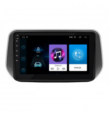 Штатная магнитола Lesko для Hyundai Santa Fe IV 2018-2021 экран 10" 1/16Gb Wi-Fi GPS Base