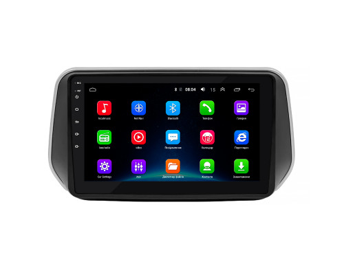 Штатная магнитола Lesko для Hyundai Santa Fe IV 2018-2021 экран 10" 2/32Gb Wi-Fi GPS Base