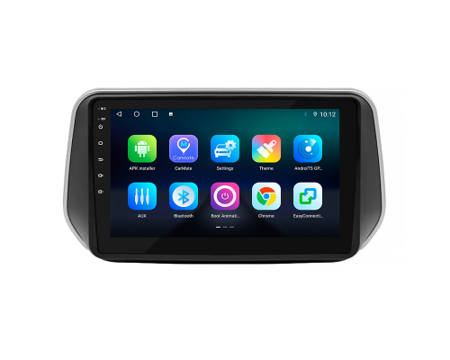 Штатная магнитола Lesko для Hyundai Santa Fe IV 2018-2021 экран 10" 4/32Gb 4G Wi-Fi GPS Top