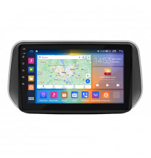 Штатная магнитола Lesko для Hyundai Santa Fe IV 2018-2021 экран 10" 2/32Gb CarPlay 4G Wi-Fi GPS Prime