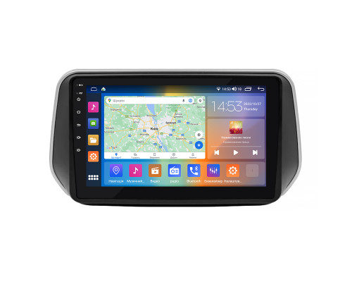 Штатная магнитола Lesko для Hyundai Santa Fe IV 2018-2021 экран 10" 2/32Gb CarPlay 4G Wi-Fi GPS Prime