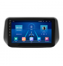 Штатная магнитола Lesko для Hyundai Santa Fe IV 2018-2021 экран 10" 6/128Gb 4G Wi-Fi GPS Top