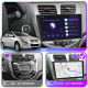 Штатная магнитола Lesko для Hyundai Solaris I 2010-2014 экран 10" 1/16Gb Wi-Fi GPS Base