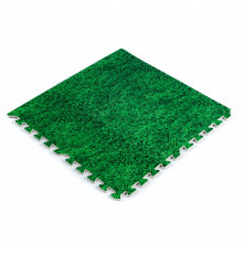 Пол пазл - модульное напольное покрытие 600x600x10мм Зеленая трава (МР4) SW-00000153