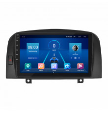 Штатная магнитола Lesko для Hyundai Sonata V (NF) 2004-2010 экран 9" 2/32Gb 4G Wi-Fi GPS Top