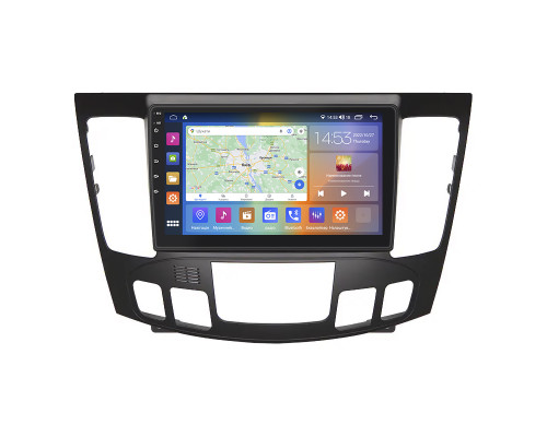 Штатная магнитола Lesko для Hyundai Sonata V (NF) Auto AC 2008-2010 экран 9" 2/32Gb CarPlay 4G Wi-Fi GPS Prime