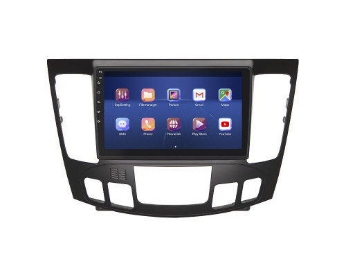 Штатная магнитола Lesko для Hyundai Sonata V (NF) Auto AC 2008-2010 экран 9" 4/64Gb 4G Wi-Fi GPS Top