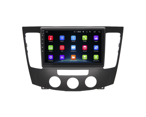 Штатная магнитола Lesko для Hyundai Sonata V (NF) Manual AC 2008-2010 экран 9" 2/32Gb Wi-Fi GPS Base