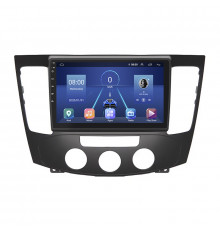 Штатная магнитола Lesko для Hyundai Sonata V (NF) Manual AC 2008-2010 экран 9" 4/64Gb 4G Wi-Fi GPS Top