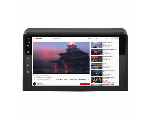 Штатная магнитола Lesko для Hyundai Sonata VII (LF) Рестайлинг 2017-2019 экран 9" 2/32Gb 4G Wi-Fi GPS Top