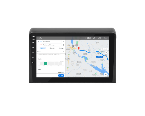 Штатная магнитола Lesko для Hyundai Sonata VII (LF) Рестайлинг 2017-2019 экран 9" 4/64Gb 4G Wi-Fi GPS Top