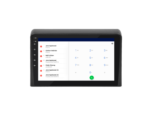 Штатная магнитола Lesko для Hyundai Sonata VII (LF) Рестайлинг 2017-2019 экран 9" 4/64Gb 4G Wi-Fi GPS Top