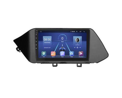 Штатная магнитола Lesko для Hyundai Sonata VIII (DN8) 2019-2020 экран 10" 4/64Gb 4G Wi-Fi GPS Top