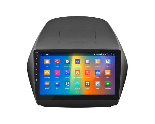 Штатная магнитола Lesko для Hyundai Tucson II 2009-2015 экран 10" 2/32Gb CarPlay 4G Wi-Fi GPS Prime