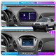 Штатная магнитола Lesko для Hyundai Tucson II 2009-2015 экран 10" 4/64Gb CarPlay 4G Wi-Fi GPS Prime