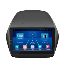 Штатная магнитола Lesko для Hyundai Tucson II 2009-2015 экран 10" 2/32Gb 4G Wi-Fi GPS Top