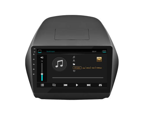 Штатная магнитола Lesko для Hyundai Tucson II 2009-2015 экран 10" 2/32Gb 4G Wi-Fi GPS Top