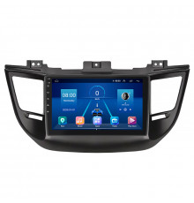 Штатная магнитола Lesko для Hyundai Tucson III 2015-2018 экран 9" 2/32Gb Wi-Fi GPS Base
