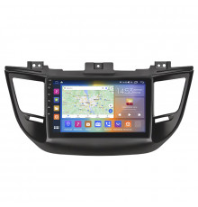 Штатная магнитола Lesko для Hyundai Tucson III 2015-2018 экран 9" 2/32Gb CarPlay 4G Wi-Fi GPS Prime