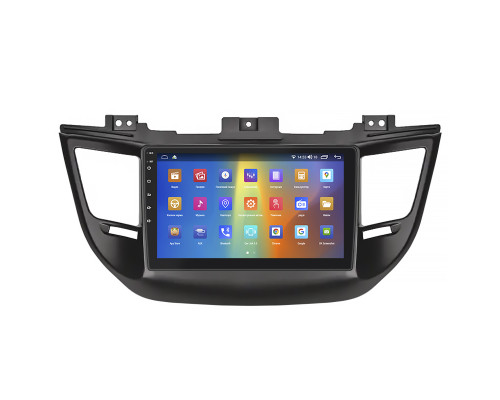 Штатная магнитола Lesko для Hyundai Tucson III 2015-2018 экран 9" 2/32Gb CarPlay 4G Wi-Fi GPS Prime