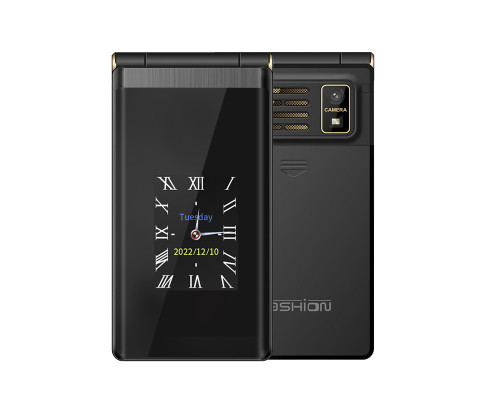 Телефон Tkexun M1 (Yeemi M1) black. Dual display