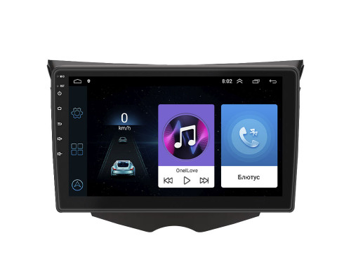 Штатная магнитола Lesko для Hyundai Veloster I 2011-2015 экран 9" 1/16Gb Wi-Fi GPS Base