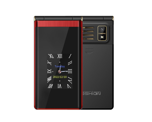 Телефон Tkexun M1 (Yeemi M1) red. Dual display