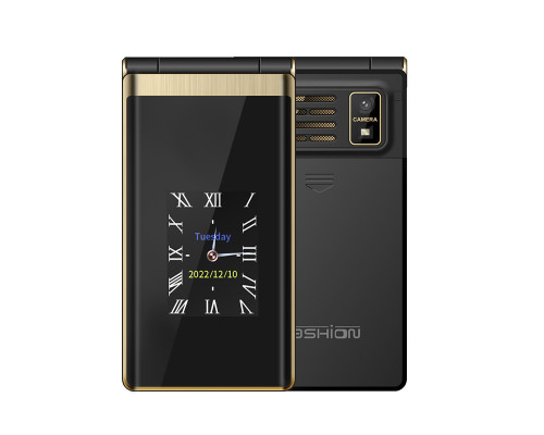 Телефон Tkexun M1 (Yeemi M1) gold. Dual display