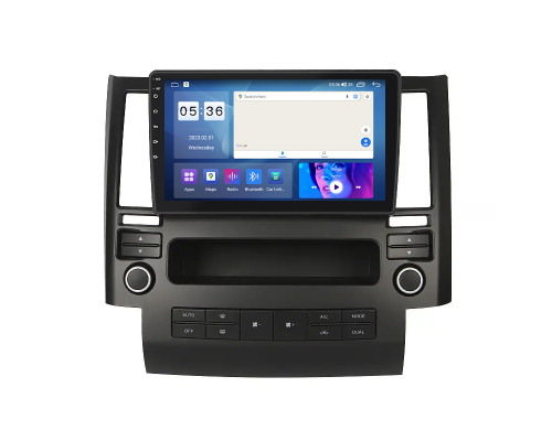 Штатная магнитола Lesko для Infiniti FX I (S50) 2002-2006 экран 9" 4/64Gb CarPlay 4G Wi-Fi GPS Prime