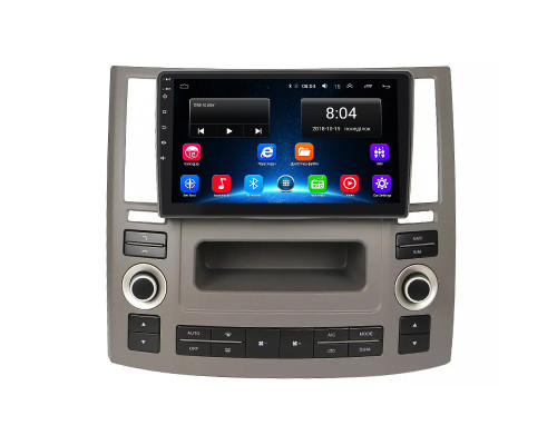 Штатная магнитола Lesko для Infiniti FX I (S50) Рестайлинг 2006-2009 экран 9" 2/32Gb Wi-Fi GPS Base