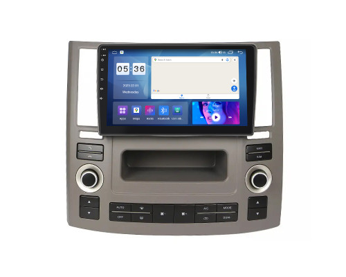 Штатная магнитола Lesko для Infiniti FX I (S50) Рестайлинг 2006-2009 экран 9" 2/32Gb CarPlay 4G Wi-Fi GPS Prime