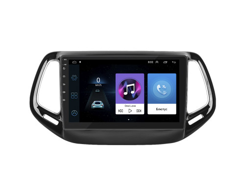 Штатная магнитола Lesko для Jeep Compass II 2017-н.в. экран 10" 1/16Gb Wi-Fi GPS Base