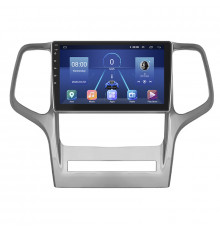 Штатная магнитола Lesko для Jeep Grand Cherokee IV (WK2) 2010-2013 экран 9" 4/64Gb 4G Wi-Fi GPS Top