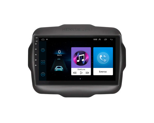 Штатная магнитола Lesko для Jeep Renegade I 2014-2019 экран 9" 1/16Gb Wi-Fi GPS Base
