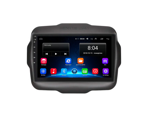 Штатная магнитола Lesko для Jeep Renegade I 2014-2019 экран 9" 2/32Gb Wi-Fi GPS Base