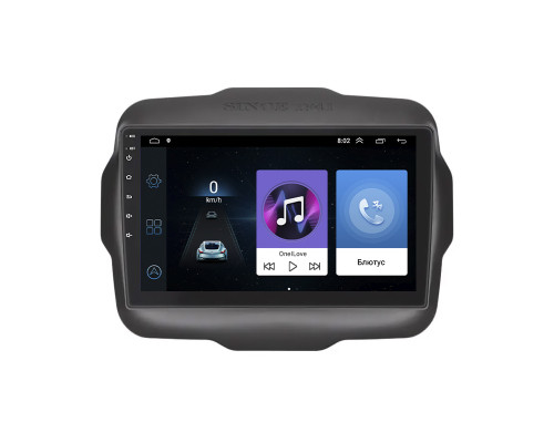 Штатная магнитола Lesko для Jeep Renegade I Рестайлинг 2018-н.в. экран 9" 1/16Gb Wi-Fi GPS Base