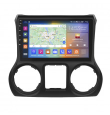 Штатная магнитола Lesko для Jeep Wrangler III (JK) 2007-2018 экран 10" 2/32Gb CarPlay 4G Wi-Fi GPS Prime