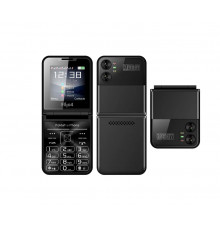 Телефон Servo Flilo4 Flip black 4 SIM English