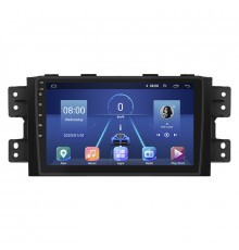 Штатная магнитола Lesko для Kia Borrego I 2008-2011 экран 9" 6/128Gb 4G Wi-Fi GPS Top