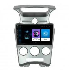 Штатная магнитола Lesko для Kia Carens II (UN) 2006-2012 экран 9" 1/16Gb Wi-Fi GPS Base