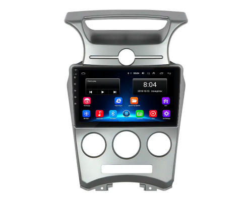 Штатная магнитола Lesko для Kia Carens II (UN) 2006-2012 экран 9" 2/32Gb Wi-Fi GPS Base