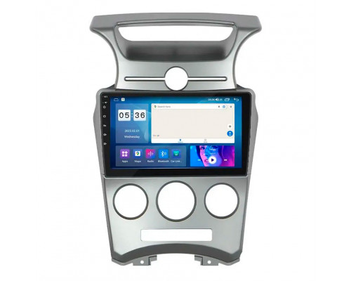 Штатная магнитола Lesko для Kia Carens II (UN) 2006-2012 экран 9" 4/64Gb CarPlay 4G Wi-Fi GPS Prime