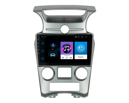 Штатная магнитола Lesko для Kia Carens II (UN) Auto AC 2006-2012 экран 9" 1/16Gb Wi-Fi GPS Base