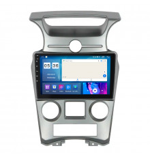 Штатная магнитола Lesko для Kia Carens II (2006-2012) с экраном 9" и функциями CarPlay, 4G, Wi-Fi